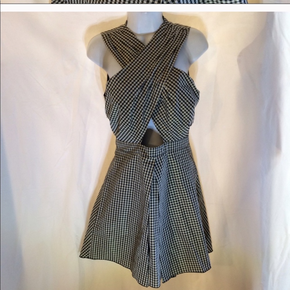 NWOT Charles Henry cut out dress